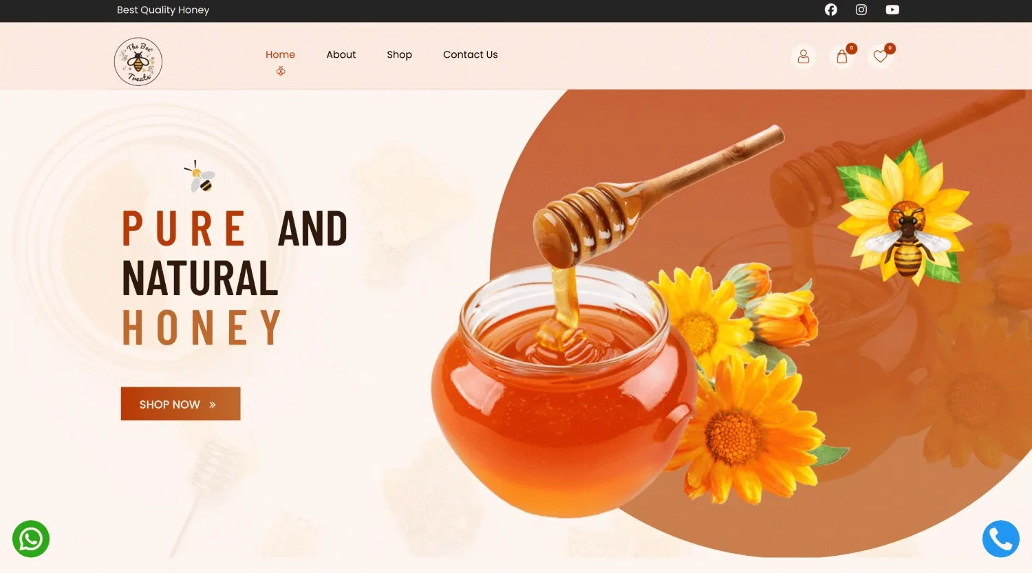 Honey Ecommerce
